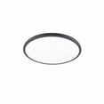 thumbnail image 1 of FM-15RN-930-BK WAC Limited Round - 28W 1 LED Flush Mount In Functional Style-0.6 Inches Tall and 15 Inches Wide-Black Finish-3000 Color Temperature, 1 of 5