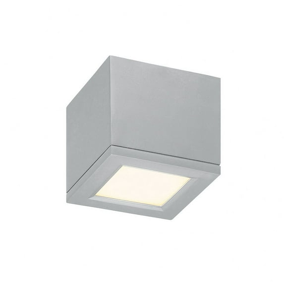 WAC Lighting FM-W2505BZ Rubix 5" 1 Light Energy Star LED Flush Mount,Bronze