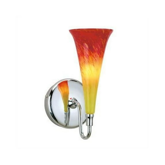 Wac Lighting G614 Replacement Glass Shade For 614 Pendant From The Passion Collection -