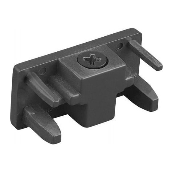 H-ENDCAP-BK-WAC Lighting-Accessory - 8.88 Inch H Series Track End Cap  Black Finish