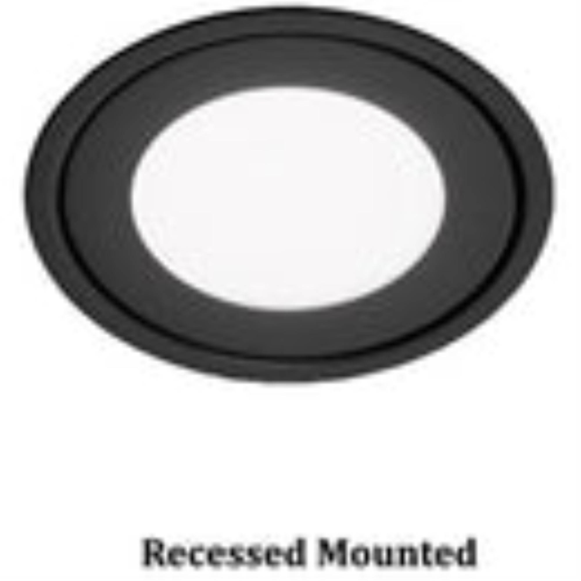 Black 3-Inch Round LED Button Light