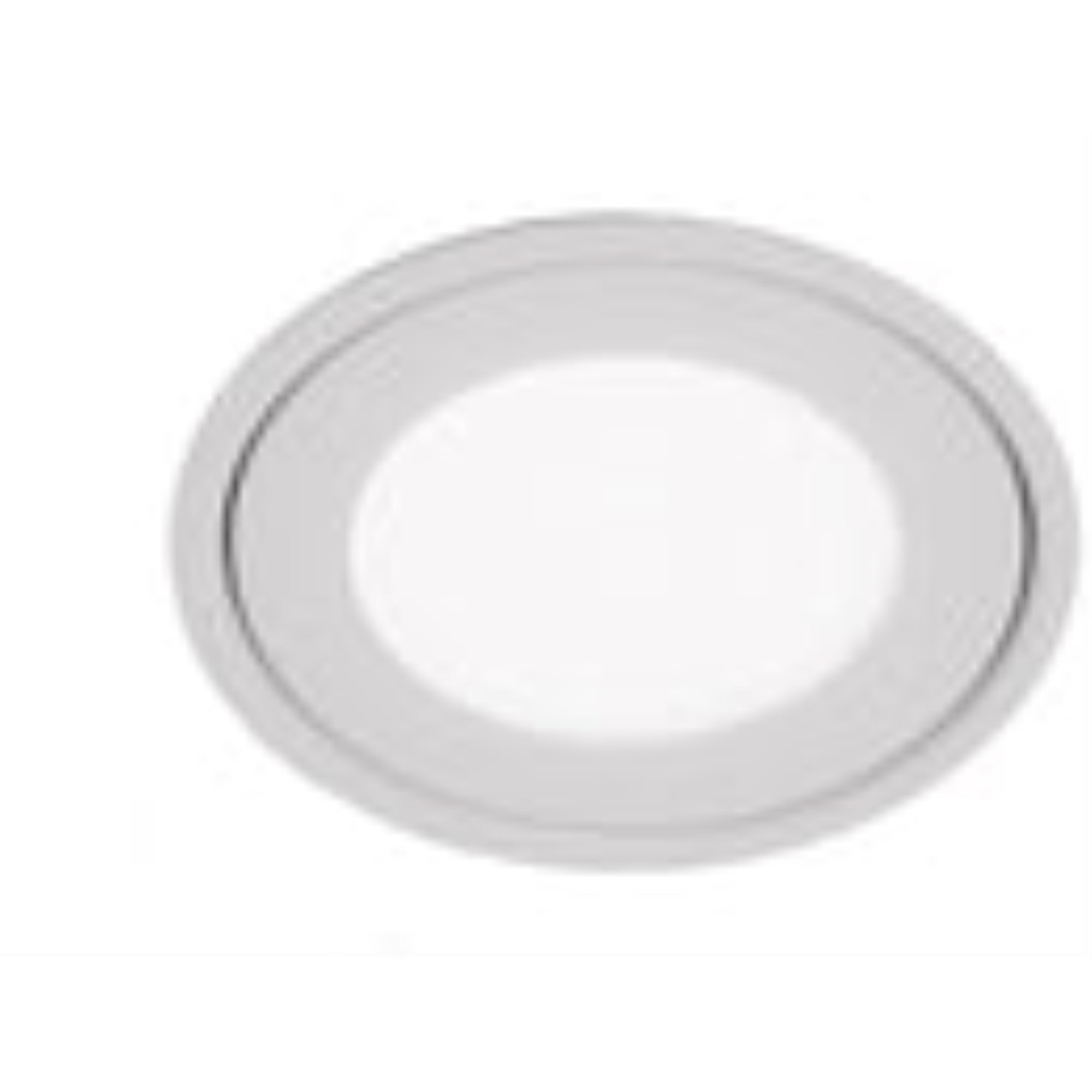 Edge Lit LEDme 3" White Recessed Under Cabinet Button Light