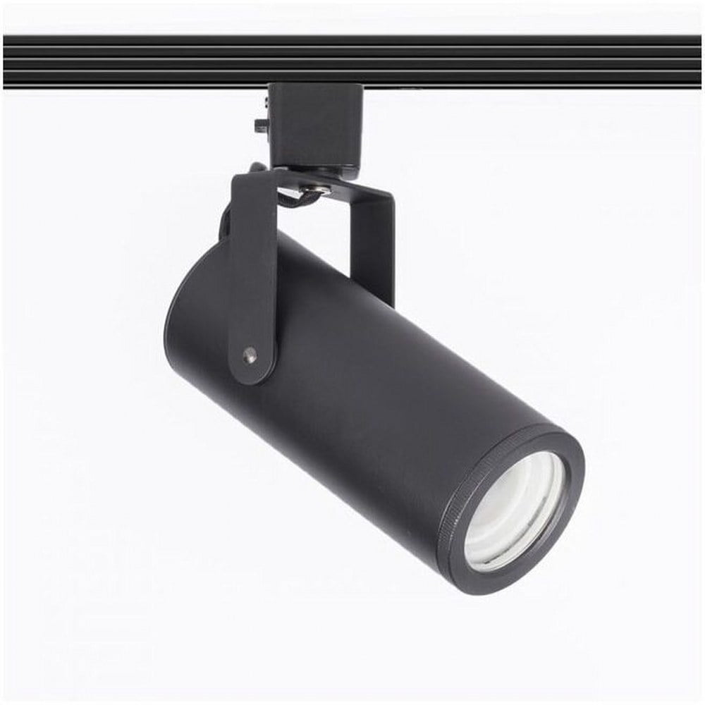 Black 8" Die-Cast Aluminum LED Track Head