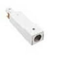 thumbnail image 1 of Wac Lighting Jbxle Live End Bx Power Feed For J-Track Systems - Black, 1 of 6