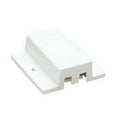 thumbnail image 1 of WAC Lighting JFCBK Single Circuit Floating Canopy Track Connector,Black, 1 of 7