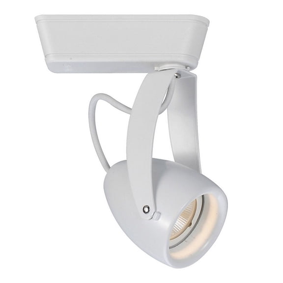 wac lighting led810 impulse led low voltage track fixture white