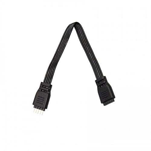 LED-TC-IC2-WAC Lighting-InvisiLED - 2 Inch Joiner Cable Black Finish