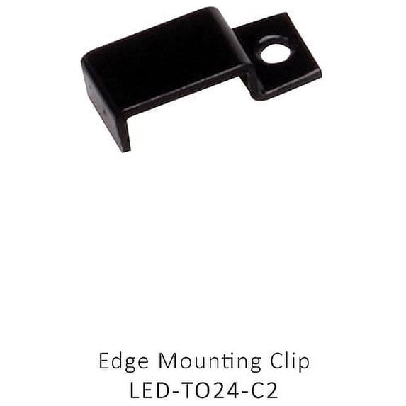 Wac Lighting Led-To24-C2 Nightscaping Tape Lighting Edge Mount Clip - Grey
