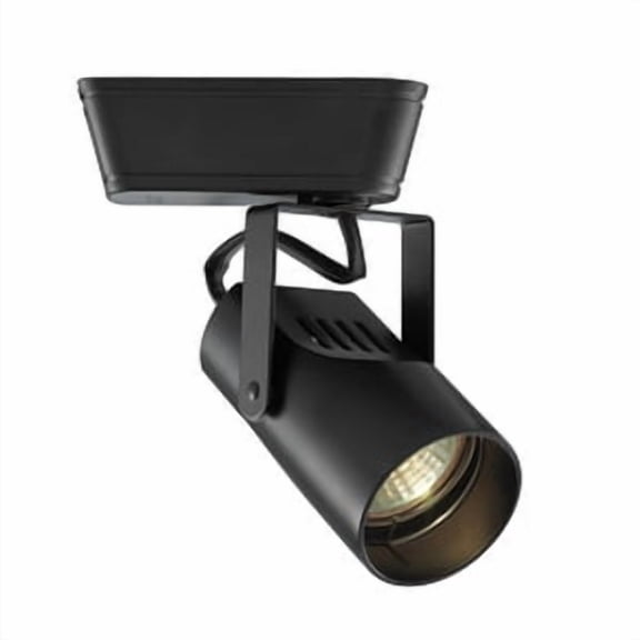 LHT-007L-BK WAC Limited One Light Low Voltage Track Head-Black Finish-Halogen Lamping Type-L Type Track/Rail System Type-75 Watt