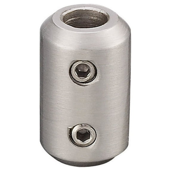 WAC Lighting LM-RI-BN LV Monorail Rod Coupler in Brushed Nickel,