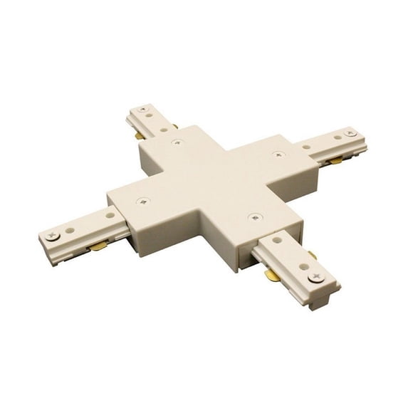 Wac Lighting Lx X-Connector For L-Track Systems - White