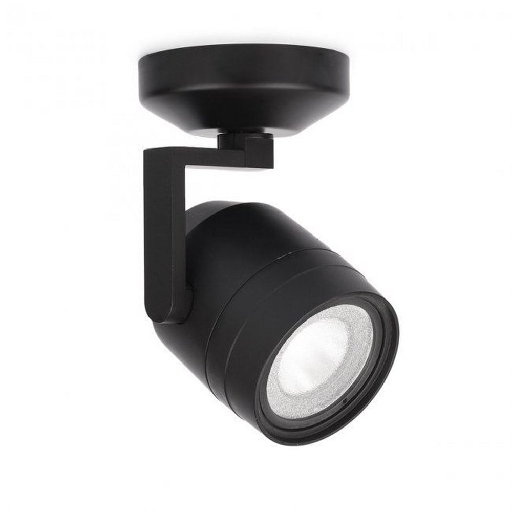 Paloma 7" Black LED Monopoint Track Light with Adjustable Head