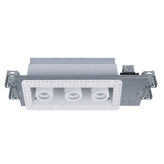 Wac Lighting Mt-4310L-9 Silo Multiples 3 Light 17"" Wide Led Square Adjustable And