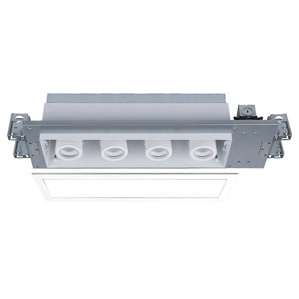 Silo X20 4-Light 27.88" White Aluminum LED Adjustable Trim