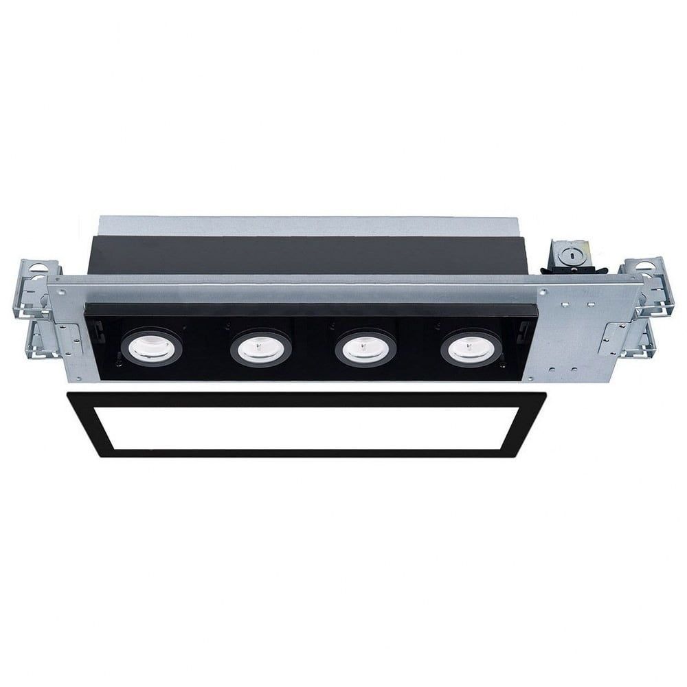 Silo Multiples Adjustable Beam 27.88'' Black Aluminum LED Light