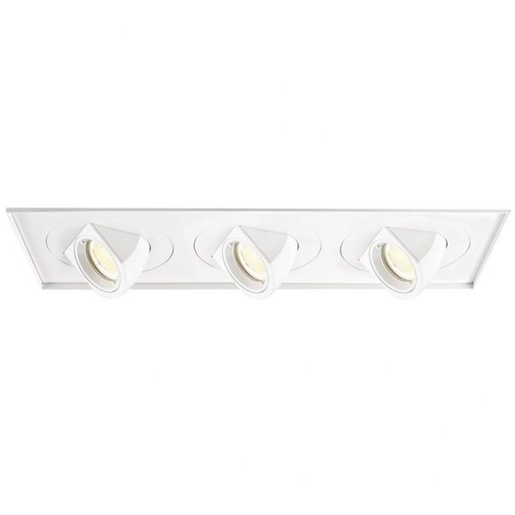 Wac Lighting Mt-5Ld325tl-F Tesla Multiple Spots 18" Wide 3 Light Adjustable Invisible Trim