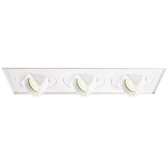 Wac Lighting Mt-5Ld325tl-F Tesla Multiple Spots 18" Wide 3 Light Adjustable Invisible Trim