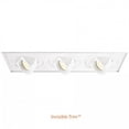 thumbnail image 1 of Wac Lighting Mt-5Ld325tl-S Tesla Multiple Spots 18" Wide 3 Light Adjustable Invisible Trim, 1 of 2