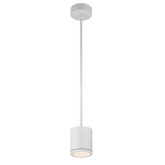 Wac Lighting Pd-W2605 Tube 4.5" Wide High Output Led Pendant - White