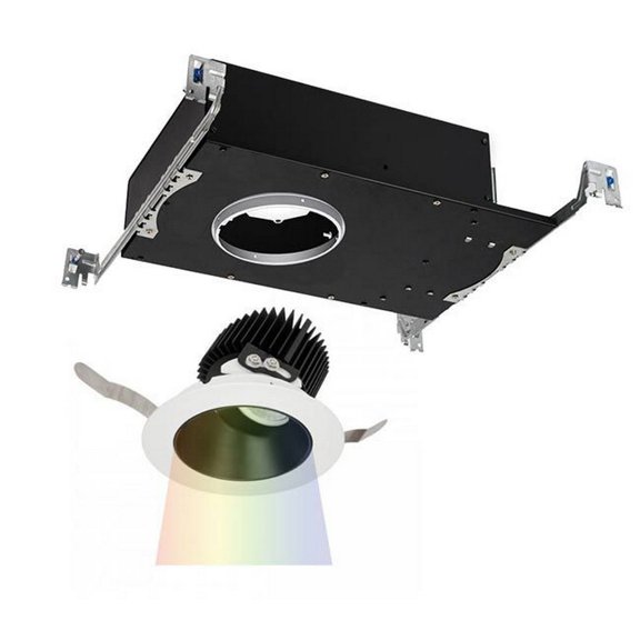 Wac Lighting R3arat-Fcc24 Aether Color Changing 3-1/2" Led Adjustable Trim And New