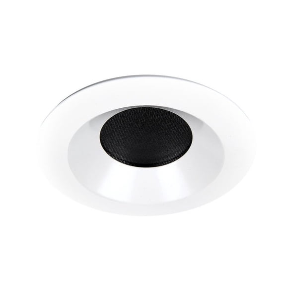 R3CRWT-HZWT-WAC Lighting-Oculux Architectural-1 LED Round Wall Wash Trim in Functional Style-4.75 Inches Wide by 1 Inch High-Haze/White Finish