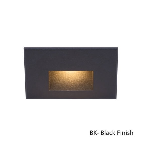 Wac Lighting Wl-Led100-Am Ledme 5" Wide Led Step And Wall Light - Black