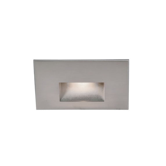 WAC Lighting WL-LED100-AMBZ 120V Rectangular Scoop Step and Wall Light with Ambe