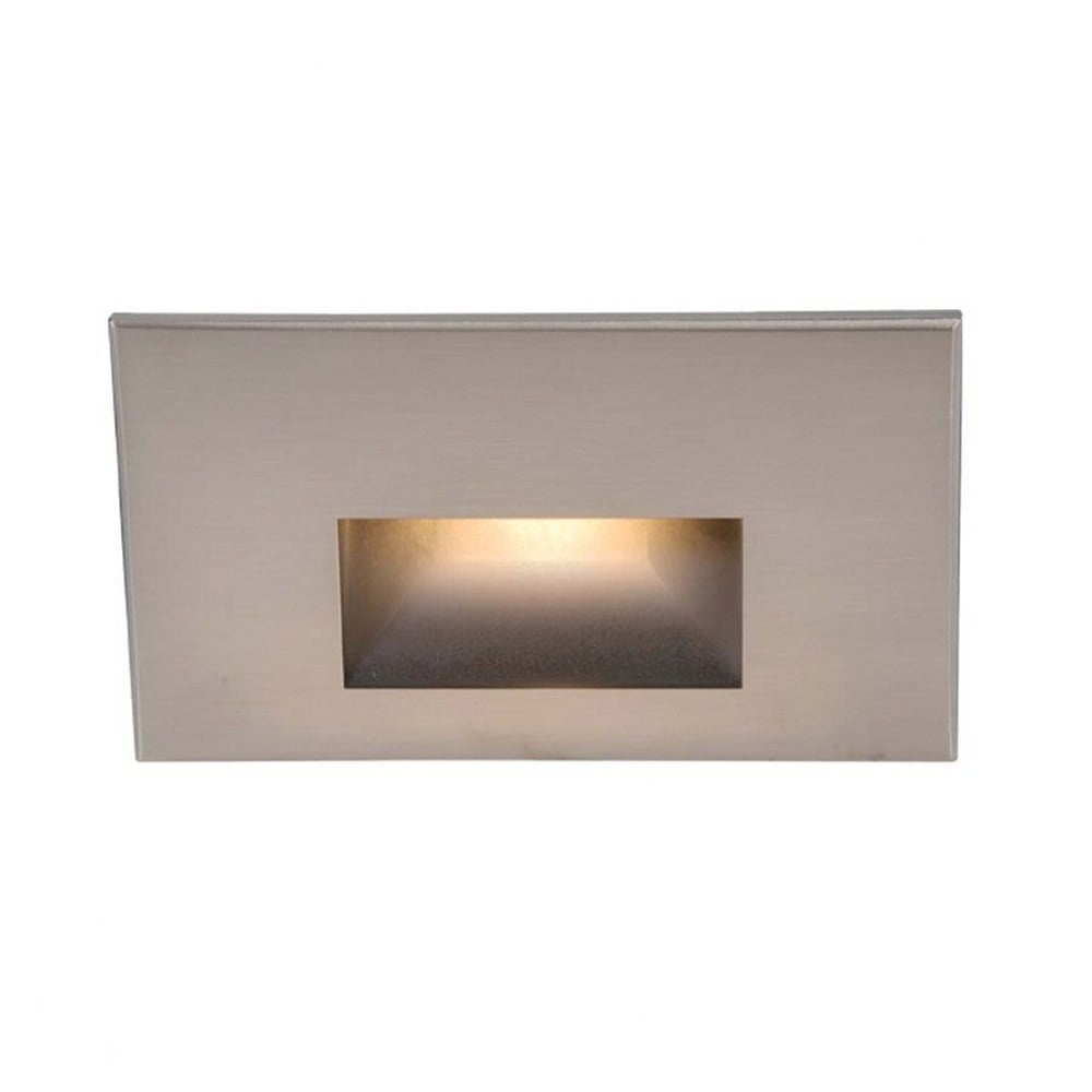 Brushed Nickel Dimmable LED Step and Wall Light