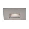 thumbnail image 1 of Wac Lighting Wl-Led100f Ledme 5" Wide Led Step And Wall Light - Stainless Steel / Red Lens, 1 of 3