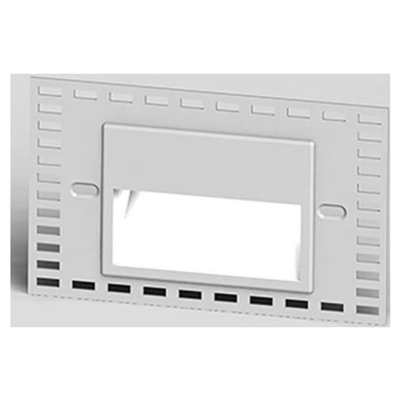 Wac Lighting Wl-Led100tr Ledme 5" Wide Trimless Led Step And Wall Light - White
