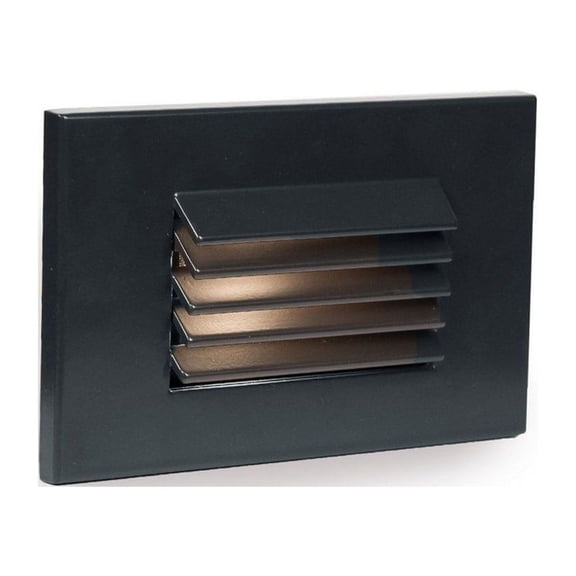 Wac Lighting Wl-Led120f-C 5" Wide Horizontal Led Step And Wall Light - Black