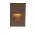 thumbnail image 1 of WAC Lighting WL-LED200-AMBZ LED Step Light Rectangular Scoop,Bronze, 1 of 3