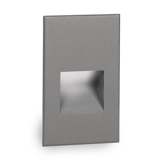 Wac Lighting Wl-Led200 Ledme 5" Tall Led Step And Wall Light - Graphite / Blue Lens