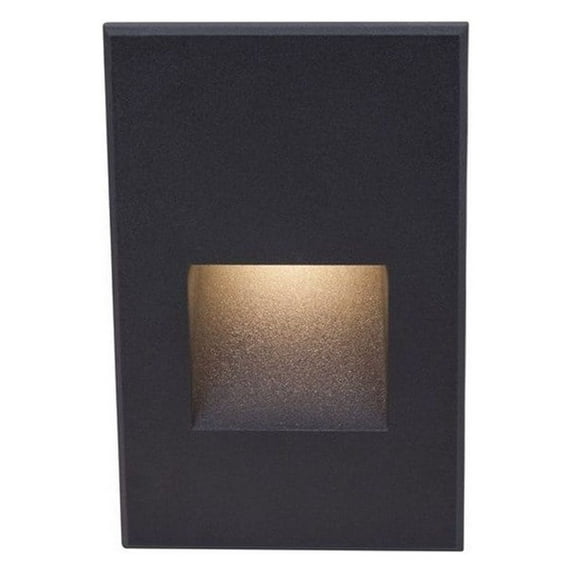 Wac Lighting Wl-Led200 Ledme 5" Tall Led Step And Wall Light - Stainless Steel / Blue Lens