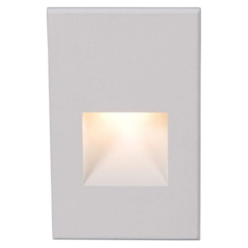 White Dimmable Steel LED Step and Wall Light