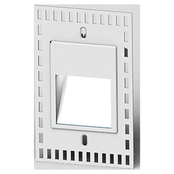 Wac Lighting Wl-Led200tr Ledme 3" Tall Trimless Led Step And Wall Light - White / Red Lens