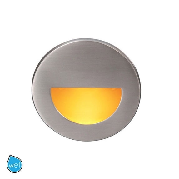 Wac Lighting Wl-Led300-Am Ledme 4" Tall Led Step And Wall Light - Nickel