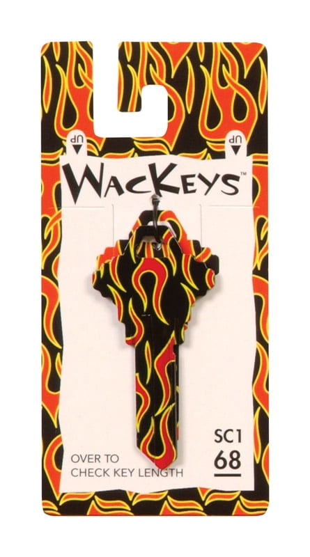 Wackeys WacKeys Flame Universal Key Blank #68, SC1 - Walmart.com
