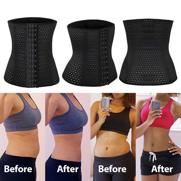 Wacanda Women Body Shaper Waist Trainer Corset Tummy Shapewear Girdle Belt Wrap Sexy New