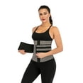 thumbnail image 1 of Wacanda Women Waist Trainer Body Shaper Belt Slimming Belly Reducing Shaper Tummy Sweat Shapewear Workout Shaper, 1 of 6