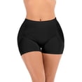 thumbnail image 1 of Wacanda Women's Tummy Control Panty Underwear Padded Butt Lifter Shaper Fake Butt S-3XL, 1 of 6