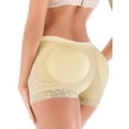 thumbnail image 1 of Wacanda Womens Padded Hip Enhancer Shorts High Waist Body Shaper Panty Padded Pad Butt Lifter Booty Trainer Control, 1 of 7