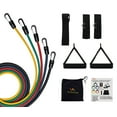 thumbnail image 1 of Wacces Resistance Band Set with Door Anchor, Ankle Strap, Exercise Chart & Resistance Band Carrying Case, 11 Piece, 1 of 7
