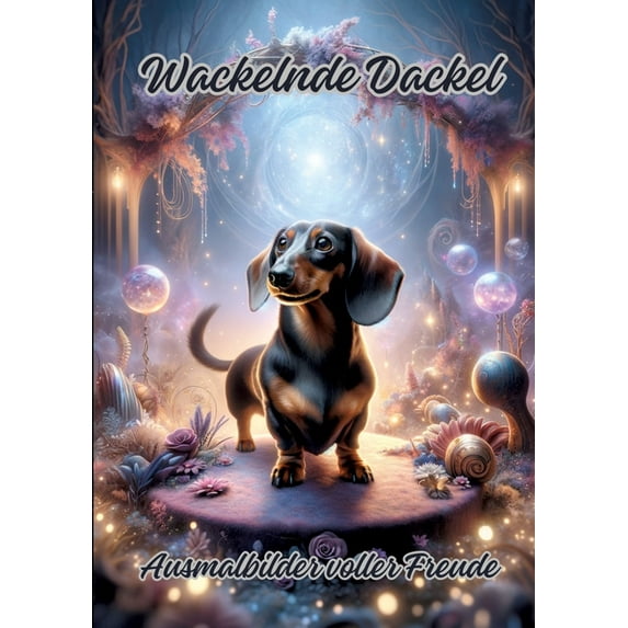 Wackelnde Dackel: Ausmalbilder voller Freude, (Paperback)