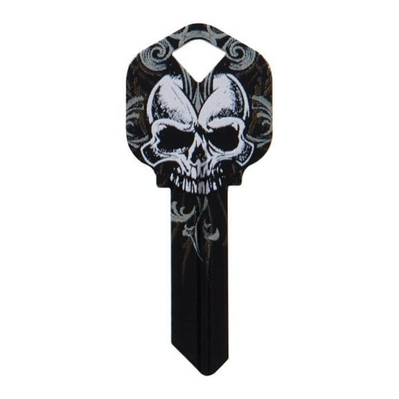 Wackey Skull House & Office Blank Single Sided Universal Key - Pack of 6