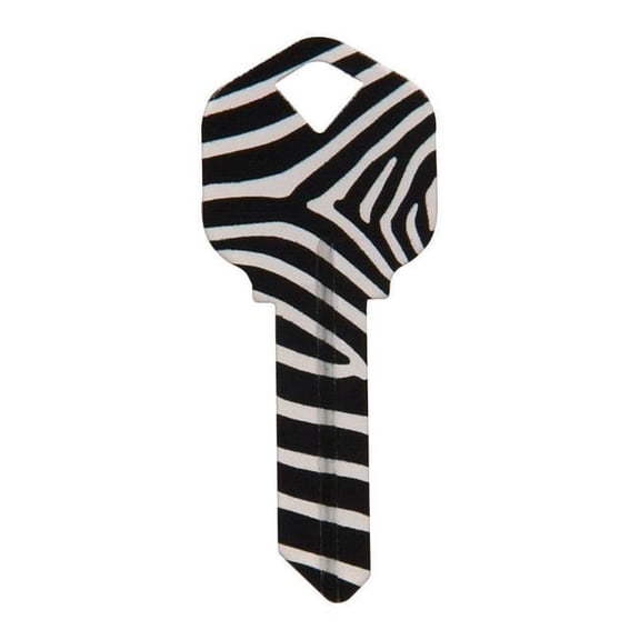 Wackey Zebra House & Office Universal Key Blank with Single Sided - Case of 6