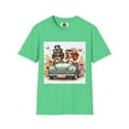 thumbnail image 1 of Wacky Dachshund pretty flowers t shirt, 1 of 10