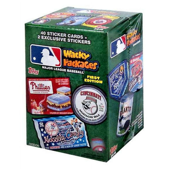 Wacky Packages Major League Baseball Trading Card Blaster Box