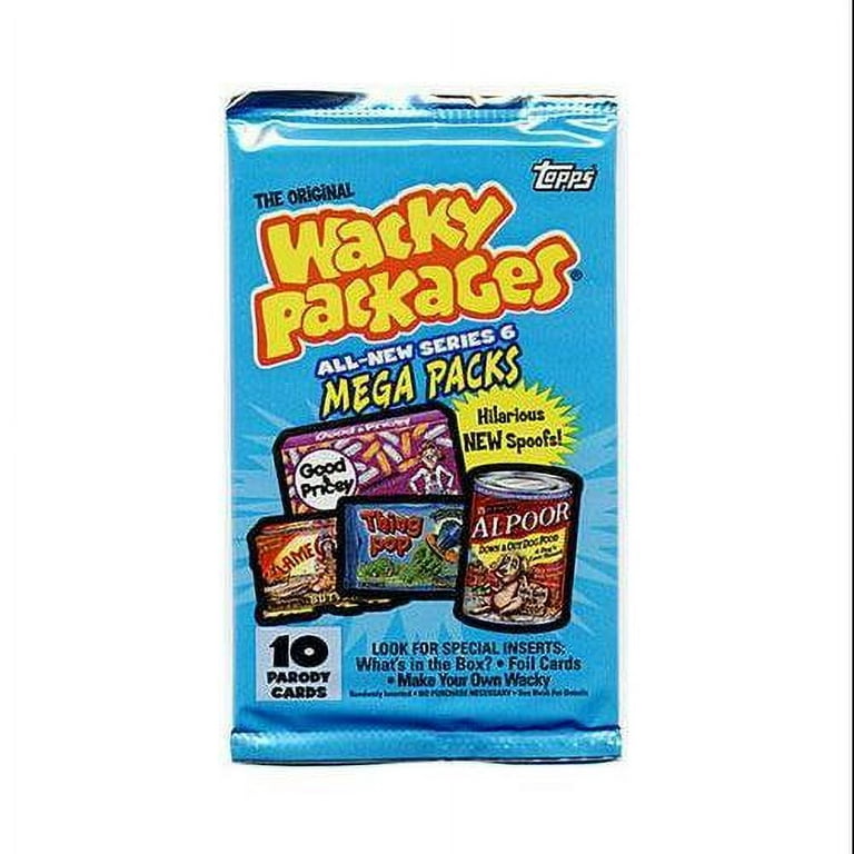 Wacky Packages Series 6 Trading Card Sticker Pack 