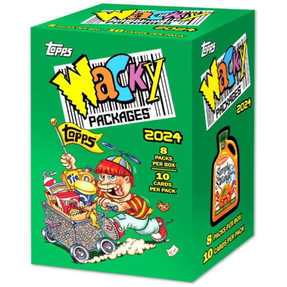 Wacky Packages Topps 2024 All New Series Trading Card Sticker BLASTER Box